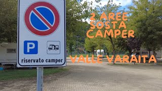 Aree sosta camper della Valle Varaita Piemonte [upl. by Leitnahs]