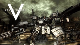 Armored Core V  All Bosses [upl. by Eltsyek479]