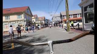 Commercial Street in Provincetown May 25 2024 🚴🏾‍♂️ [upl. by Sansen138]