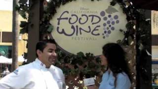 Disneys California Food and Wine Interview with Chef Moises Carranza [upl. by Mila]