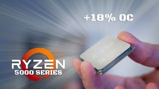 Overclocking Guide for Ryzen 5000 Series with 18 Improvement [upl. by Hadley487]