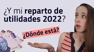 REPARTO DE UTILIDADES 2022 todo lo que debes saber [upl. by Nilyahs]