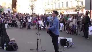 quotImaginequot by John Lennon performed by Youri Menna Paris 10182014 [upl. by Eusoj239]