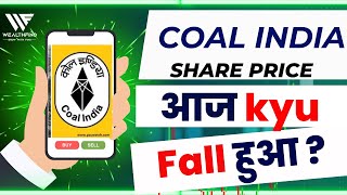 COAL INDIA SHARE PRICE TARGET 06 NOVEMBER  COAL INDIA SHARE LATEST NEWS [upl. by Audrie]