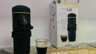 HANDPRESSO AUTO ESE Review  Espresso In Your Car [upl. by Terza502]