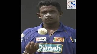 Mystery Spinner Ajantha Mendis Bamboozled Yuvraj Singh  Amazing Variation [upl. by Shelburne]