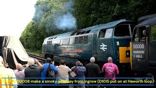 Some views of the Keighley amp Worth Valley Railways diesel gala summer 2024 part 2 [upl. by Lugo]