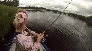 River Tay  Meikleour 110716 [upl. by Ymiaj]