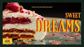 Sweet Dreams 1 Hour of Dessert ASMR with Relaxing Classical Music  Food ASMR Bliss [upl. by Orfield]