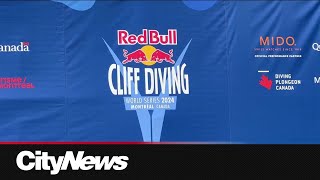 Red Bull Cliff Diving World Series plunges into Canada [upl. by Abott]