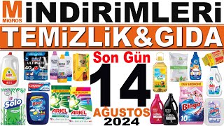 MİGROS İNDİRİMLERİ BU HAFTA  DETERJAN YUMUŞATICI  MİGROS GIDA İNDİRİMLERİ SON GÜN 14 AĞUSTOS [upl. by Llig]