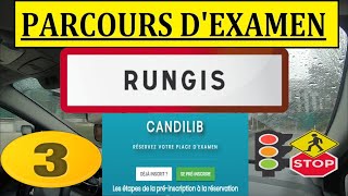 Examen permis de conduire RUNGIS 3 [upl. by Lleoj612]