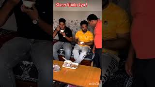 Youtubeshorts muskan shadab trending shortvideo funny Kheer Khali kya  Hindi comedy [upl. by Linda]