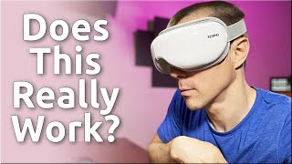 Does This Thing Work Renpho Eye Massager Review [upl. by Aitahs]