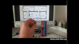 Piloter une arduino ou compatible shield ethernet avec une animation flash [upl. by Wallack814]