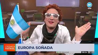 quotEuropa Soñadaquot el humor con Iris Haydée en Crónica Matinal [upl. by Bywaters]