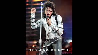 Michael Jackson  Throwing Your Life Away Red Remaster [upl. by Martell]