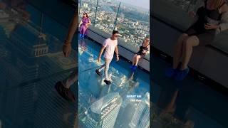 travel downtown sunset mahanakhon sky thailand fly travel viralshorts viralvideo trending [upl. by Etireugram708]