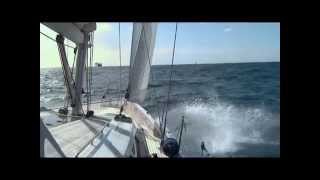 Testing a new sailing boat  Hanse 470e Maris Stella [upl. by Collette991]