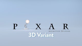 Pixar Animation Studios 2019 Logo Remake 3D variant  2020present January 2022 Update [upl. by Boeke]