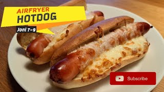 Airfryer hotdog [upl. by Halac]