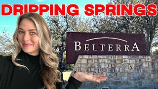 Belterra Neighborhood Tour in Dripping Springs Tx [upl. by Bunting891]