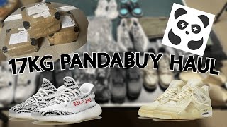 17KG PANDABUY HAUL INSANE  Yeezy Slides Goyard Yeezys etc [upl. by Iznekcam]