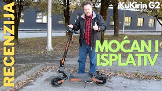 KuKirin G2 recenzija – isprobali smo snažan udoban i povoljan električni romobil 14102024 [upl. by Hudnut]