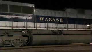 Wabash heritage unit thru etna double coal mid dpu s [upl. by Ahsimit]