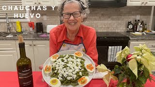 Cómo hacer ensalada de chauchas y huevo fácil y rápido  Abuela Choli [upl. by Rizan386]