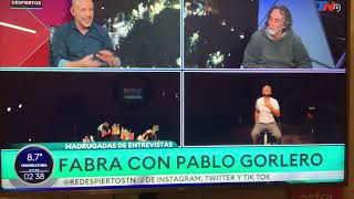 Pablo Gorlero con Javier Fabracci en Re despiertos [upl. by Hardie]