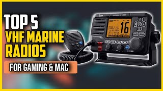 ✅ Best VHF Marine Radios Review  Watch Before You Buy [upl. by Tnek370]