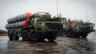 Russian S400 Triumf Air Defence System In Action [upl. by Ahtreb]