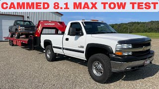 Cammed 81 Chevy Big Block Maxed Out Towing MPGs How many MPG does a tuned 81 get at max GCWR [upl. by Tterrag]