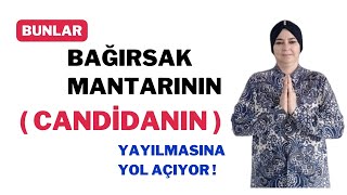 CANDİDA MANTARI YAYILMASINA YOL AÇIYOR BUNLAR BİLİYOR MUSUNUZ  KANDİDA BAĞIRSAK MANTARI NEDİR [upl. by Zamora]