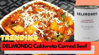 TRENDING Delimondo Cheesy Caldereta Corned Beef  VLOG05 [upl. by Paola]