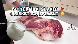 Buttermilk Aged Brisket Experiment [upl. by Ellan]