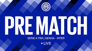 GENOA  INTER 🔴 LIVE PRE MATCH on INTER TV ⚫🔵 [upl. by Fabrianne]