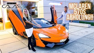 Sein NEUES AUTO McLaren 570s ABHOLUNG [upl. by Lepine]