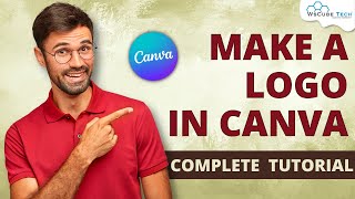 How to Make Logo in Canva Canva Logo Design Tutorial for Beginners  in Hindi [upl. by Nabois]