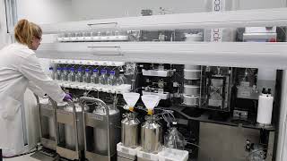 Vapourtec reveal PS30 pilot scale peptide synthesis [upl. by Terrel960]