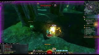 Guild Wars 2 Lighting the Echovald Wilds  11 Temple of the Dredge [upl. by Gold]