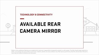 How Rear Camera Mirror Works  GMC [upl. by Ilene]