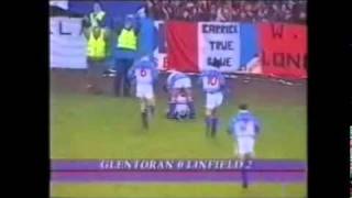 Linfield v Glentoran Boxing Day games 1989  1995 [upl. by Gherlein]