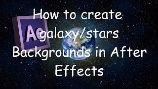 How to create a star background in After Effects in less than 1 minute [upl. by Nayllij782]