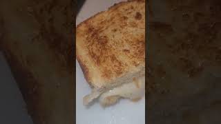 Grilled Havarti and pepper jack cheese on homemade sour dough bread dinner cheese yummy [upl. by Arodasi]