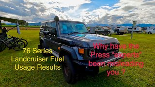 76 series Landcruiser on going review Why are the press misleading you [upl. by Arte]