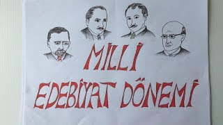 MİLLİ EDEBİYAT DÖNEMİAKIMLARSANATÇILAR [upl. by O'Grady155]