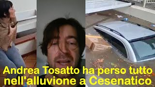 Andrea Tosatto ha perso tutto nellalluvione a Cesenatico Aiutiamolo [upl. by Aidualk]