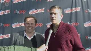 Person Of Interest Jim Caviezel Talks NSA Impersonates Christopher Walken [upl. by Dorothy]